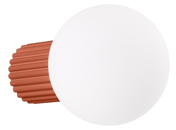 Oranžové nástěnné svítidlo ø 12 cm Orbital – Sollux