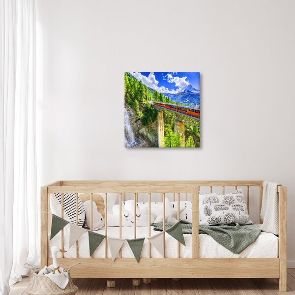 Obraz - Matterhorn, Zermatt, Valais, Švýcarsko (30x30 cm)