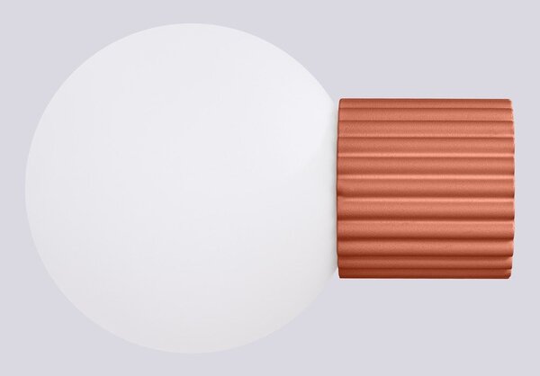 Oranžové nástěnné svítidlo ø 12 cm Orbital – Sollux