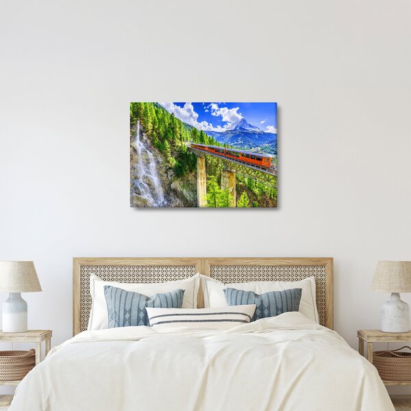 Obraz - Matterhorn, Zermatt, Valais, Švýcarsko (70x50 cm)