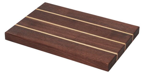 Dřevěné prkénko Stribe Walnut / Ash 36 cm