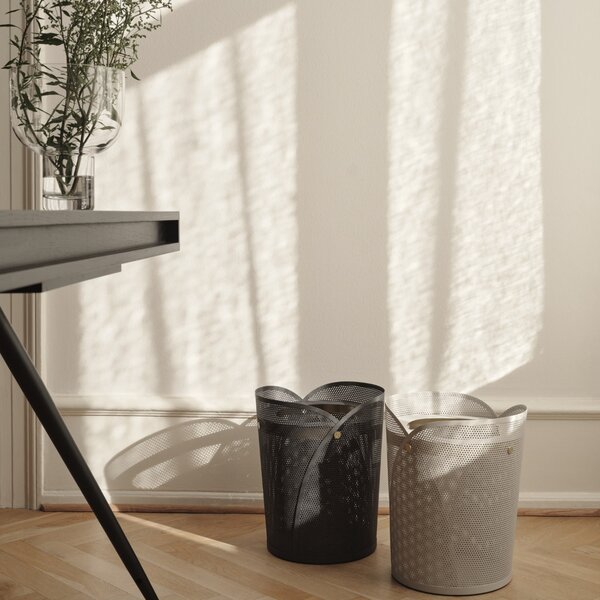 Designový koš na papír Oya Warm Grey 20 l