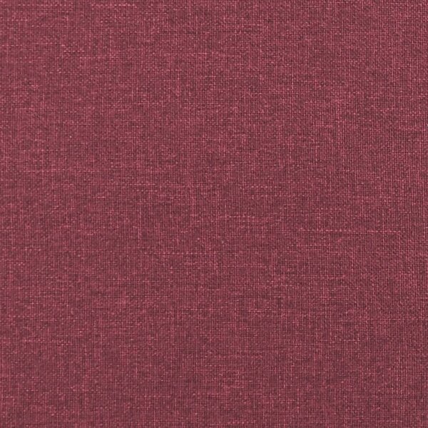 3místná pohovka s polštáři vínová 180 cm textil 3200796