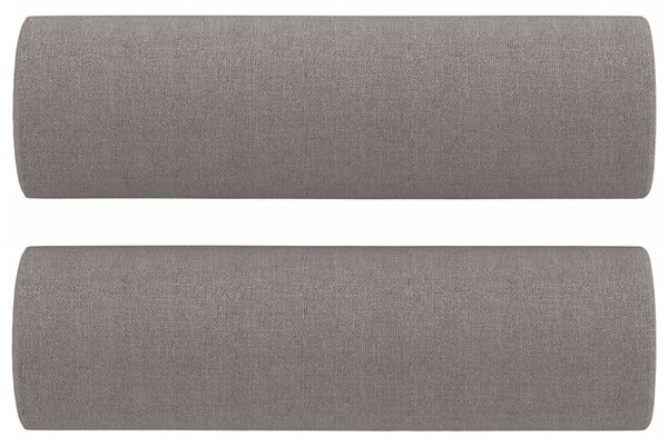 3místná pohovka s polštáři taupe 180 cm textil 3200797