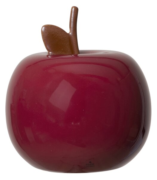 Keramická pokladnička Apple Deep Red