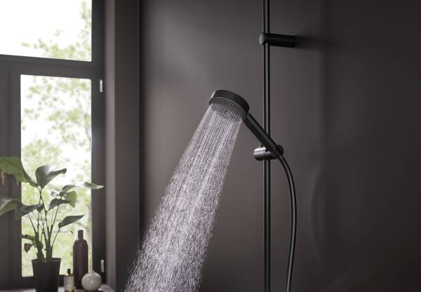 Hansgrohe Pulsify Select S ruční sprcha 105 3jet Activation, matná černá 24100670