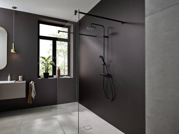 Hansgrohe Vernis Blend Showerpipe 200 1jet s termostatem, matná černá 26276670