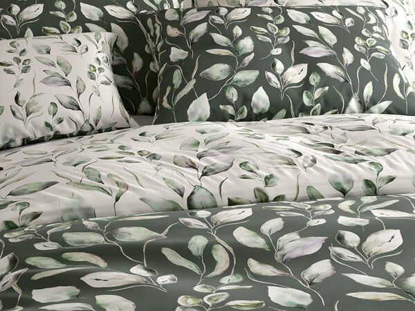 Povlečení z mikrovlákna DREAMFLOR zelené Rozměr povlečení: 70 x 90 cm | 140 x 200 cm