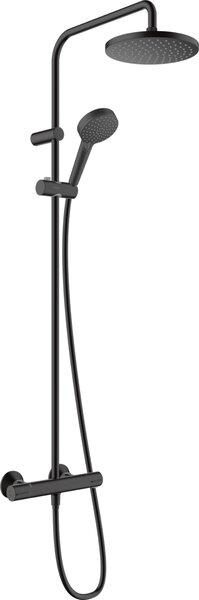 Hansgrohe Vernis Blend Showerpipe 200 1jet s termostatem, matná černá 26276670