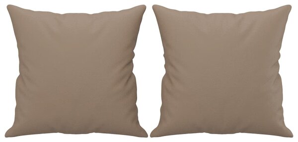 3místná pohovka s polštáři cappuccino 180 cm umělá kůže 3200812