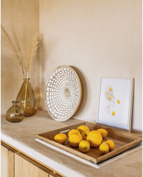 Hnědá váza (výška 36 cm) Brenna – Kave Home