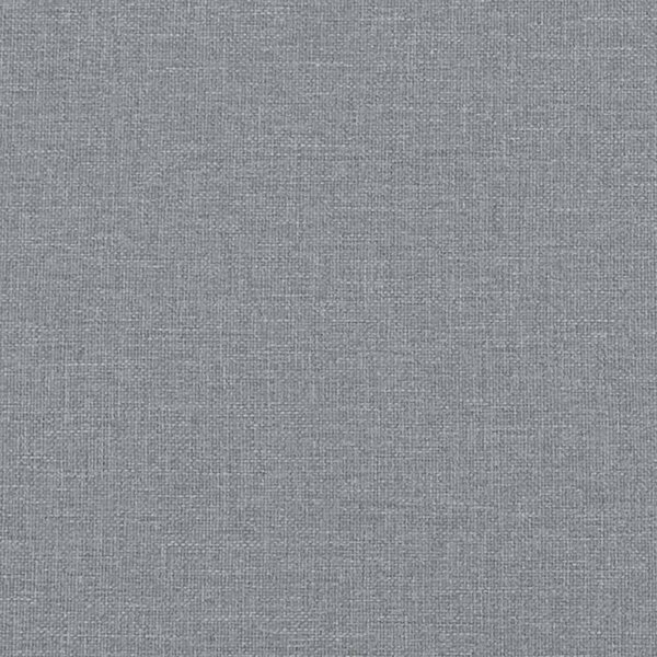 Křeslo s podnožkou světle šedé 60 cm textil 3200993