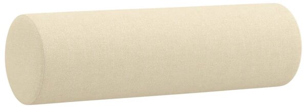 2místná pohovka s polštáři krémová 120 cm textil 3200815