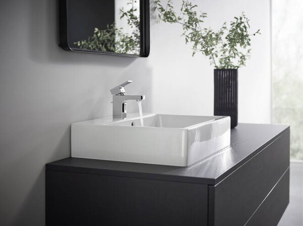 Hansgrohe Vernis Shape Páková umyvadlová baterie 70 s odtokovou soupravou s táhlem, chrom 71560000
