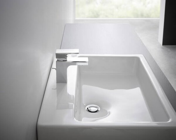 Hansgrohe Vernis Shape Páková umyvadlová baterie 70 s odtokovou soupravou s táhlem, chrom 71560000