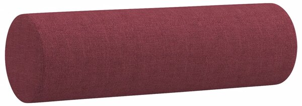 2místná pohovka s polštáři vínová 120 cm textil 3200819