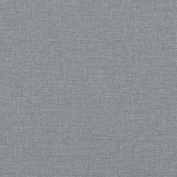 2místná pohovka s polštáři světle šedá 140 cm textil 3200821