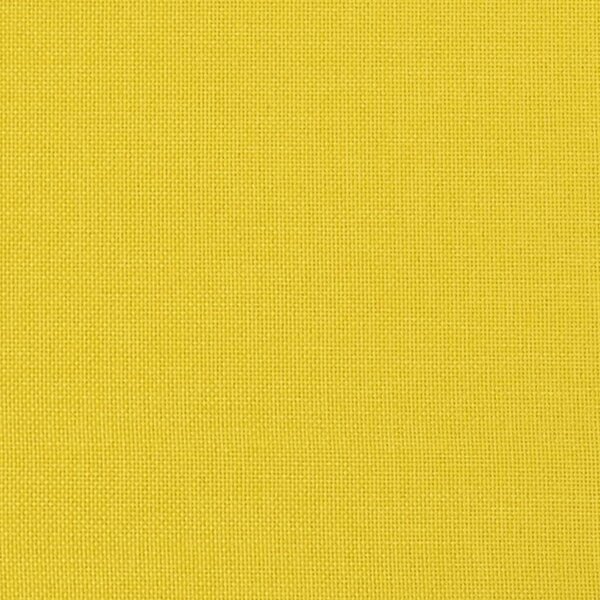 2místná pohovka s polštáři světle žlutá 120 cm textil 3200818