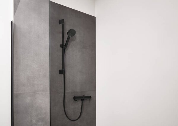 Hansgrohe Finoris Páková sprchová baterie na stěnu, matná černá 76620670