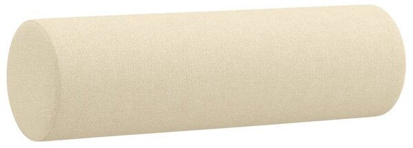 3místná pohovka s polštáři krémová 180 cm textil 3200831