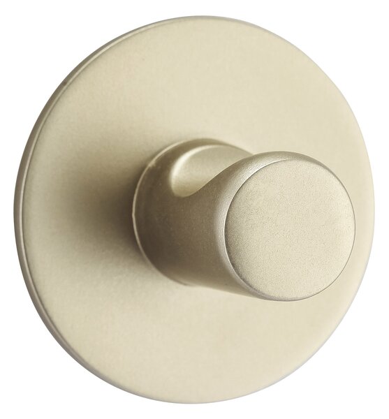 Spirella háčky na ručníky 2 ks ELSIE, matný pozlacený zinek, průměr 50 x 25 mm