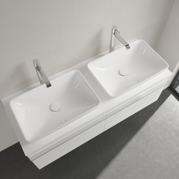 Villeroy & Boch Venticello - Umyvadlová mísa 550x360 mm, s přepadem, alpská bílá 41135501
