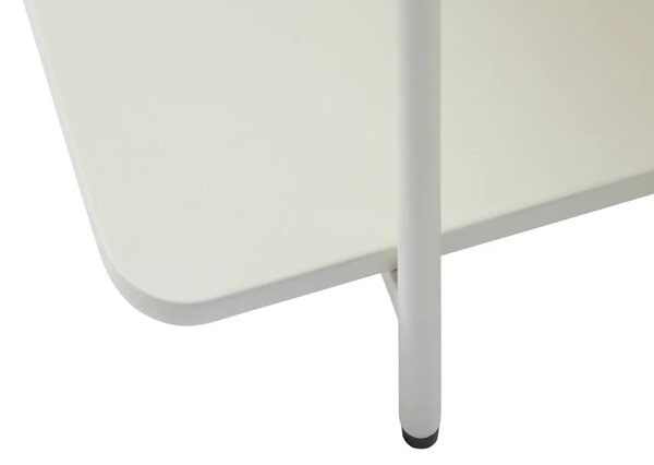 Unique Furniture Světle šedý kovový konferenční stolek Yuba 110 x 55 cm