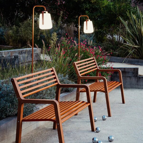Fermob Antracitová venkovní LED lampa Balad² 38 cm