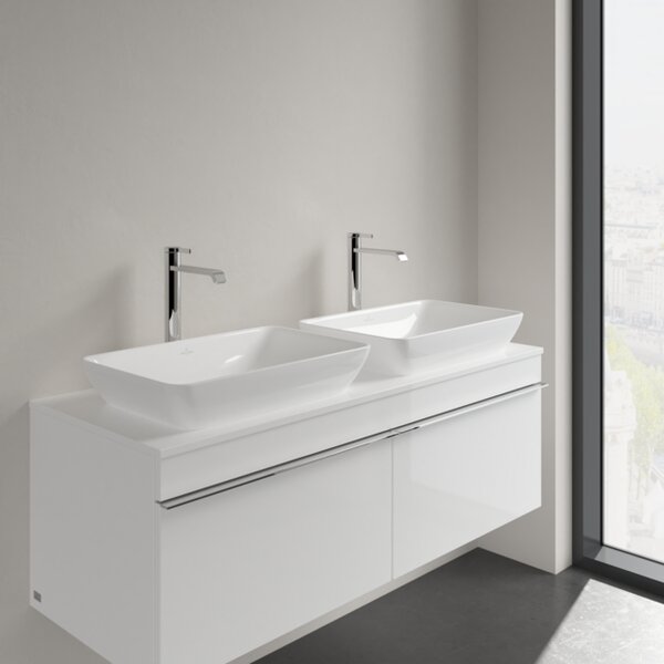 Villeroy & Boch Venticello - Umyvadlová mísa 550x360 mm, s přepadem, alpská bílá 41135501
