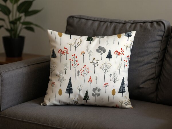 Povlak na polštář z mikrovlákna NORDIC NATURE 45x45 cm, barevný