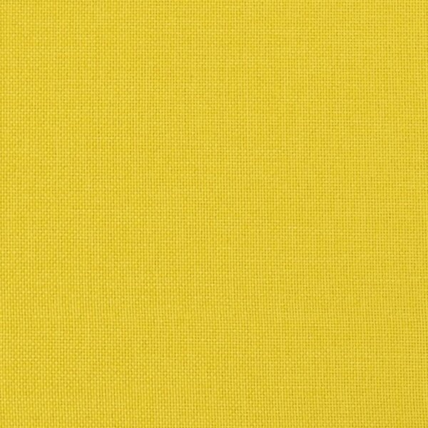 2místná pohovka s polštáři světle žlutá 120 cm textil 3200842