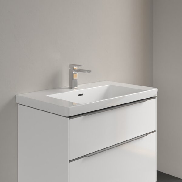 Villeroy & Boch Subway 3.0 - Umyvadlo 800x470 mm, s přepadem, alpská bílá 4A708001
