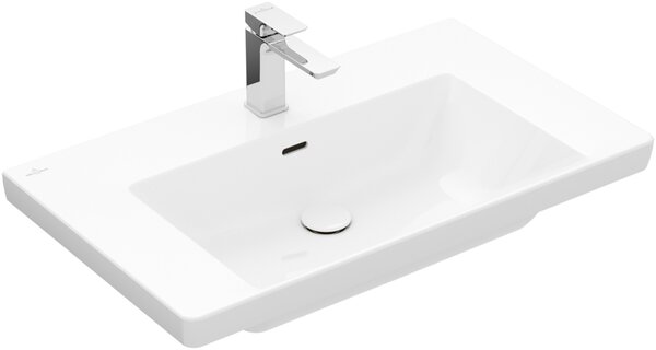 Villeroy & Boch Subway 3.0 - Umyvadlo 800x470 mm, s přepadem, alpská bílá 4A708001
