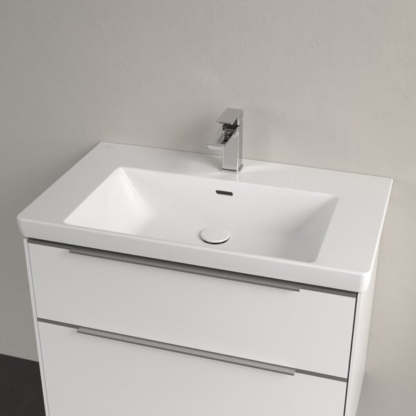 Villeroy & Boch Subway 3.0 - Umyvadlo 800x470 mm, s přepadem, alpská bílá 4A708001