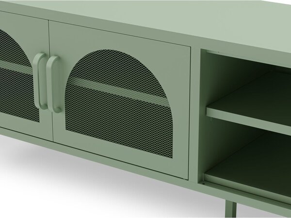 TV stolek v mentolové barvě 160x50 cm Diora – Marckeric