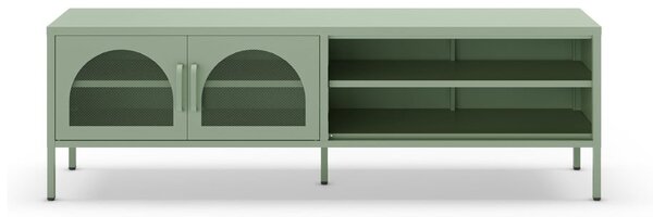 TV stolek v mentolové barvě 160x50 cm Diora – Marckeric