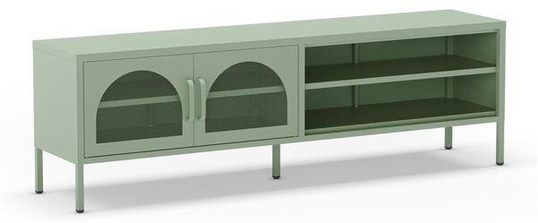 TV stolek v mentolové barvě 160x50 cm Diora – Marckeric