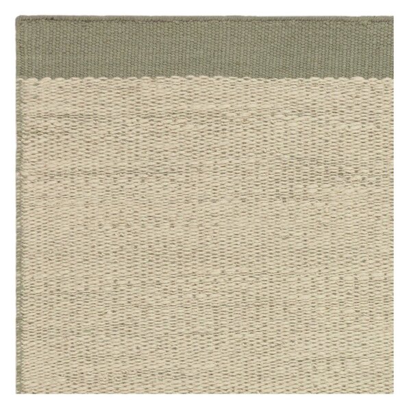 Krémový/šalvějově zelený ručně tkaný vlněný koberec 160x230 cm Lima Sage – Asiatic Carpets