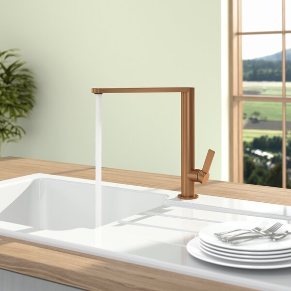 Villeroy & Boch Finera - Dřezová baterie stojánková, otočné rameno, bronz 92700004
