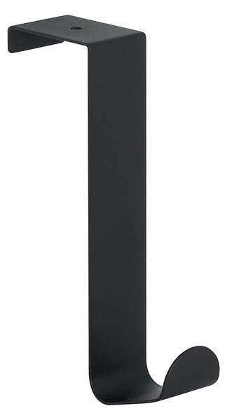 Spirella závěsný háček na dveře LIFT, černý, ocel, 41 mm