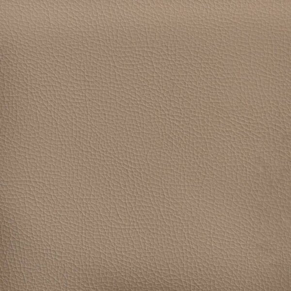 Křeslo s podnožkou cappuccino 60 cm umělá kůže 3201121