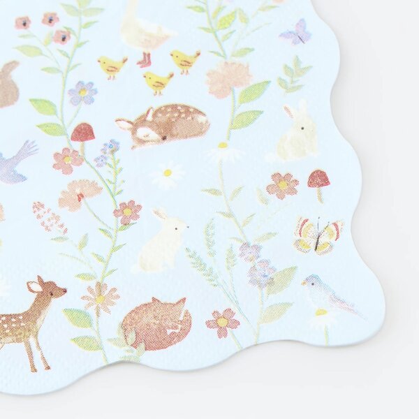 Papírové ubrousky Little Animals – 16 ks