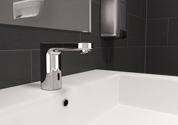 Hansgrohe Vernis Blend Elektronická umyvadlová baterie pro studenou vodu nebo předem nastavenou teplotu, bateriový provoz, chrom 71503000