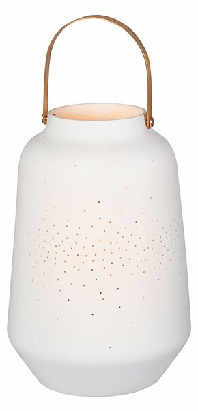 Porcelánová lucerna Holes 26,5 cm