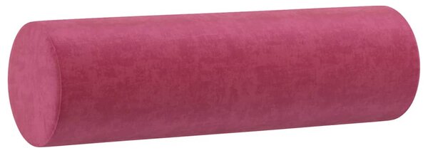 2místná pohovka s polštáři vínová 120 cm samet 3200875