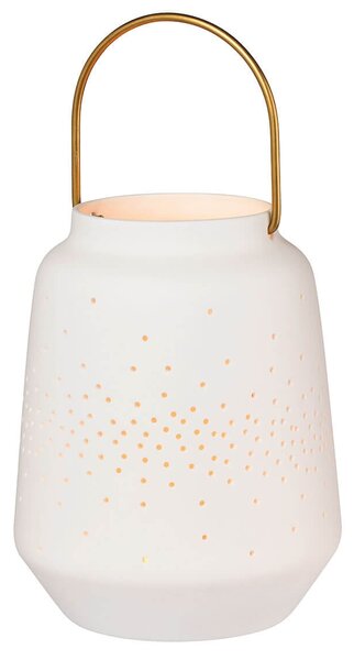 Porcelánová lucerna Holes 14 cm