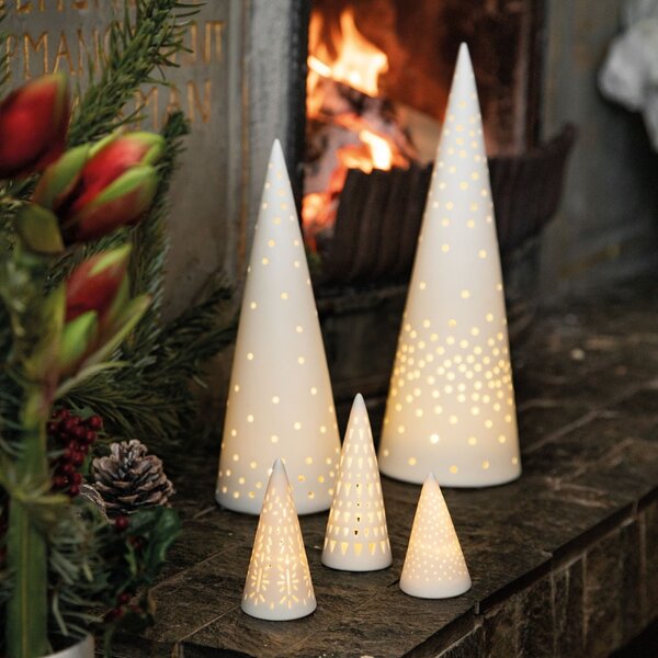 Mini LED svítící stromeček White