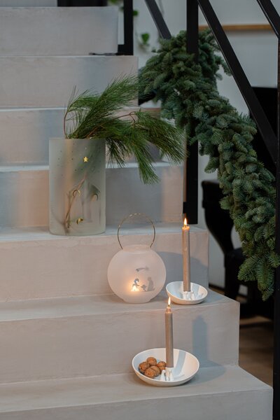 Porcelánový svícen Nativity Scene