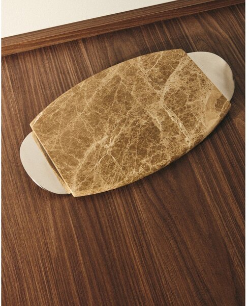 Servírovací mramorové prkénko 39,5 x 21 cm Adoma – Kave Home