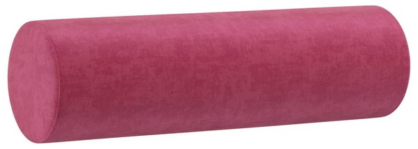 2místná pohovka s polštáři vínová 140 cm samet 3200885
